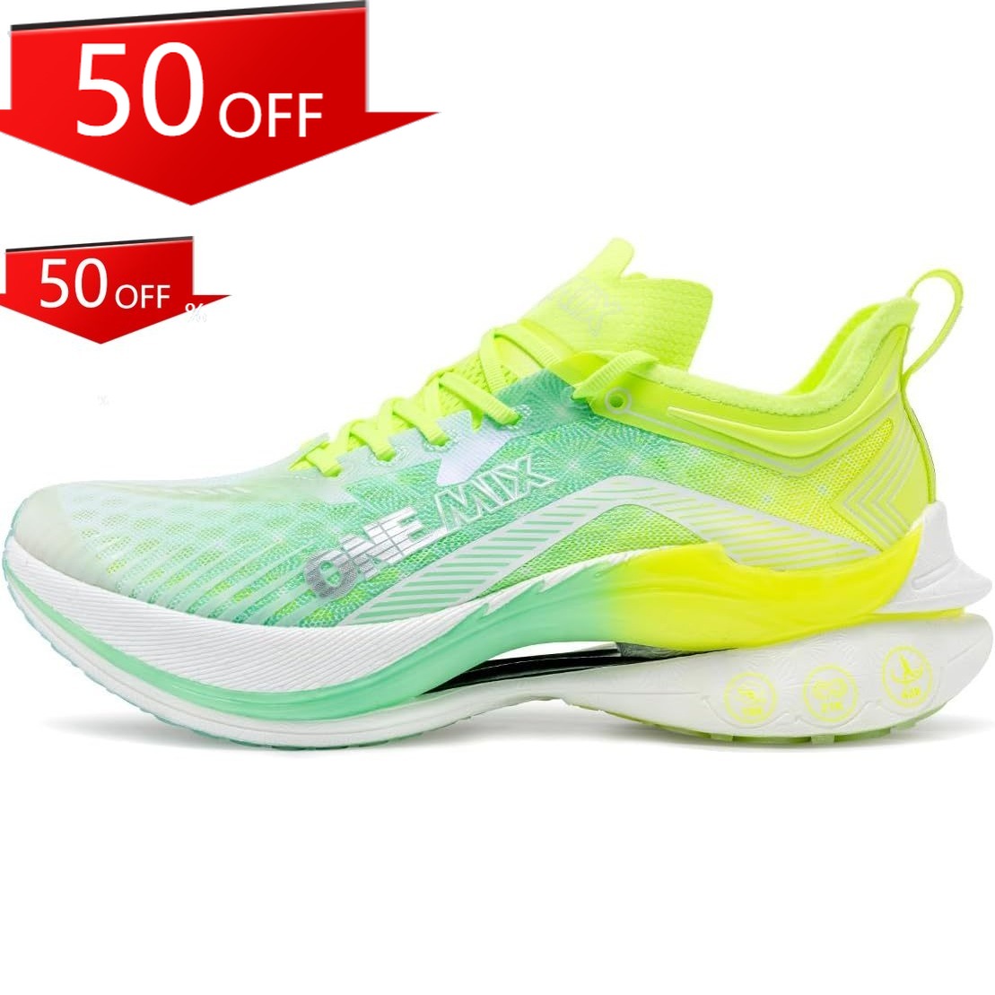 Running Shoe Carbon - حذاء ONEMIX T700 للجري والماراثون للرجال،
