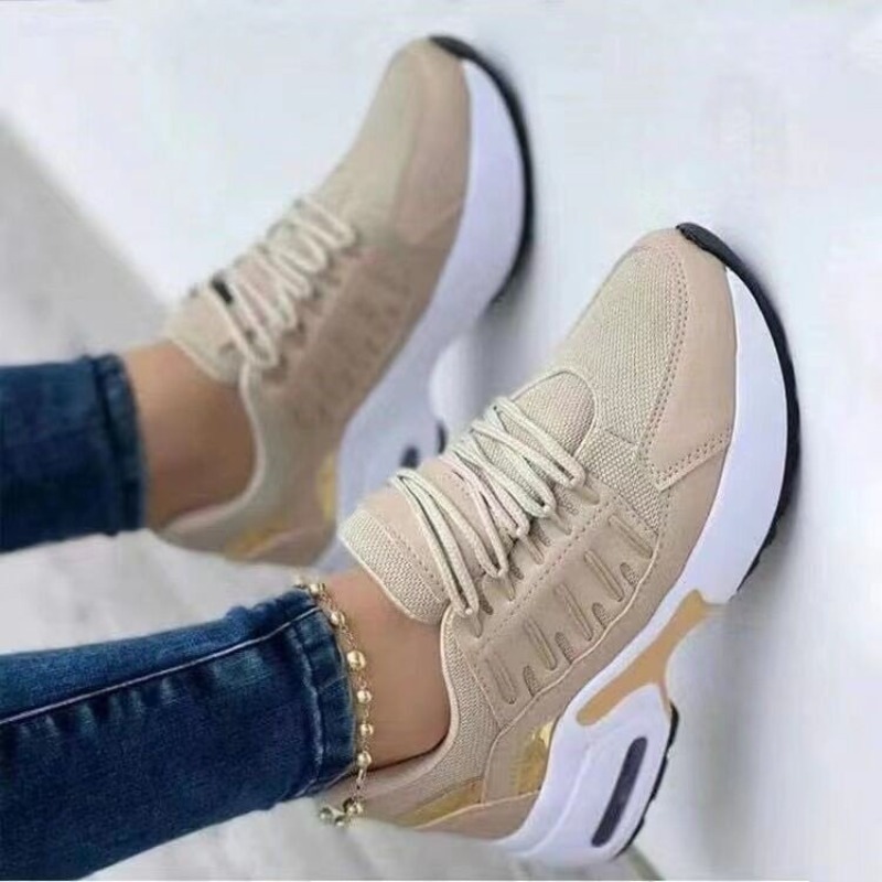 Running Gear Shoes - حذاء رياضي نسائي أنيق ذو نعل