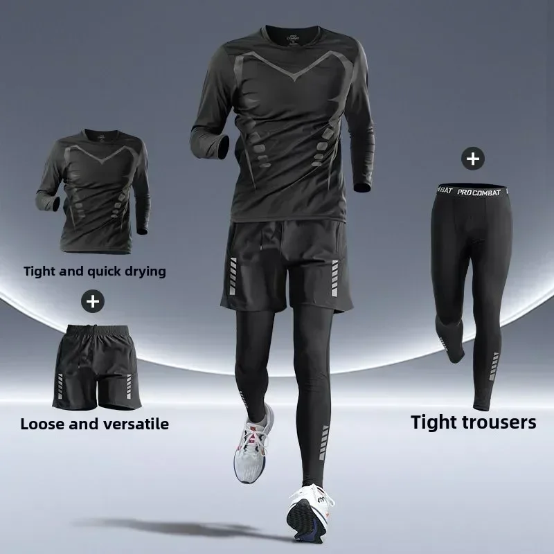 طقم تدريب رياضي جديد للرجال، م - مراجعة Running Gear Outfit وسعره