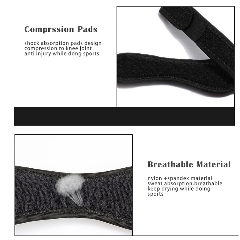 دعامة ركبة قابلة للتعديل لامتص - مراجعة Knee Support Brace وسعره