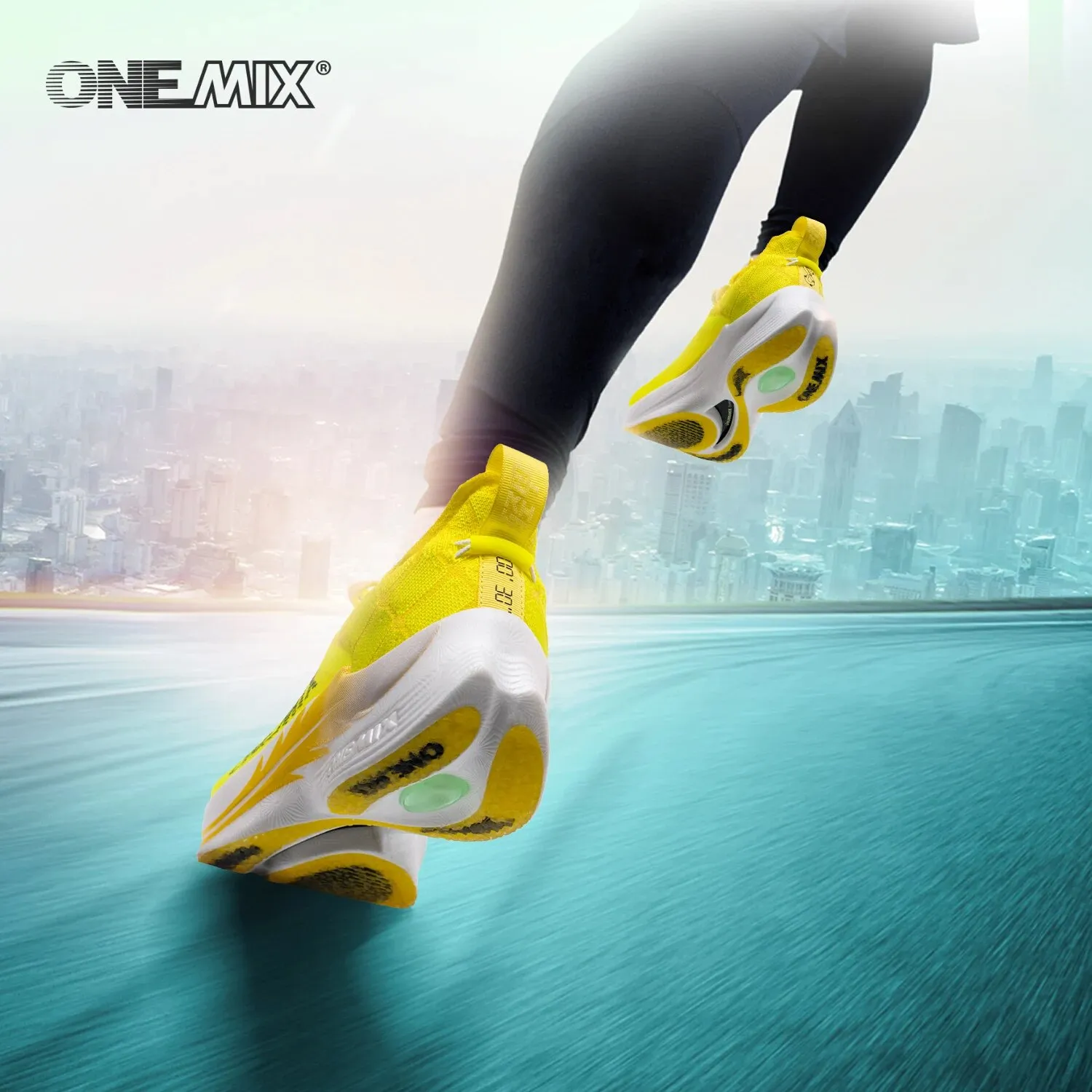 أحذية ONEMIX للجري والماراثون  - مراجعة Running Shoe Carbon وسعره