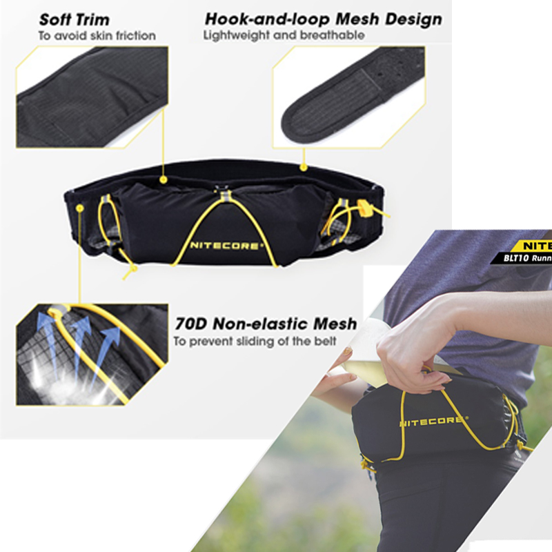 NITECORE BLT10 حقيبة خصر للجري - مراجعة Running Gear Holder وسعره