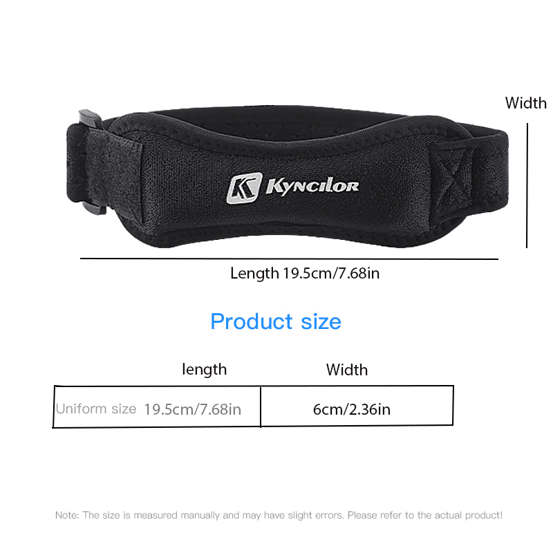 قطعتان من دعامات الركبة القابل - مراجعة Knee Support Brace وسعره