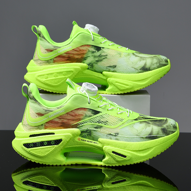 أحذية جري مرنة للرجال، أحذية ر - مراجعة Running Shoe Carbon وسعره