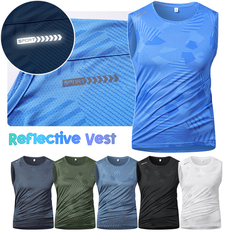 سترة عاكسة للرجال للجري، قميص  - مراجعة Reflective Running Jacket وسعره