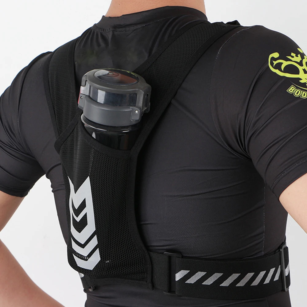 سترة جري عاكسة مع حامل هاتف وج - مراجعة Reflective Running Jacket وسعره