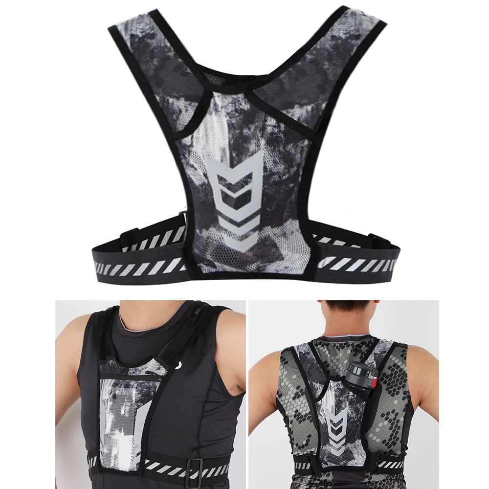 سترة جري عاكسة مع حامل هاتف وج - مراجعة Reflective Running Jacket وسعره