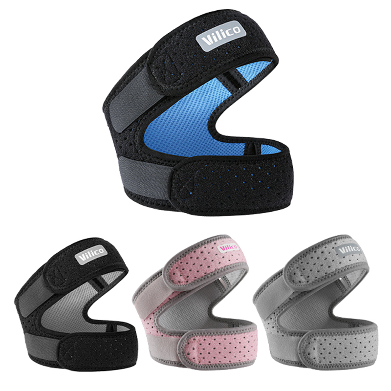 واقي ركبة مضغوط مرن مع فتحة لل - مراجعة Knee Support Brace وسعره