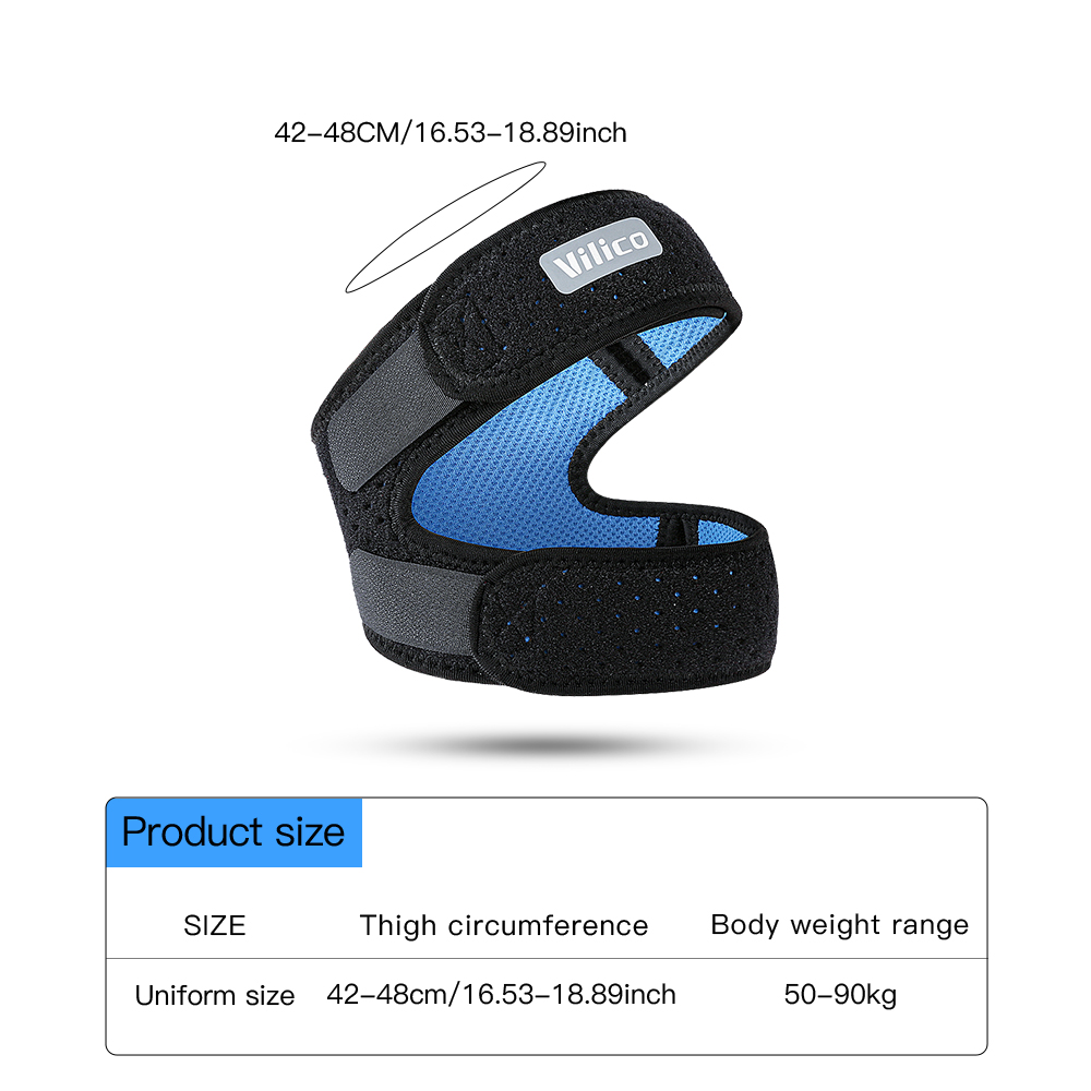 واقي ركبة مضغوط مرن مع فتحة لل - مراجعة Knee Support Brace وسعره