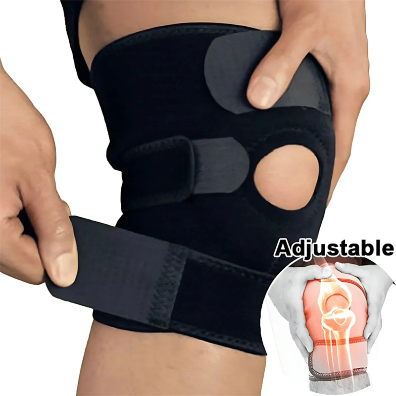 1 قطعة تنفس قابل للتعديل دعامة - مراجعة Knee Support Brace وسعره