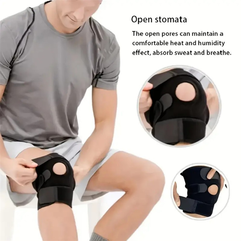 1 قطعة تنفس قابل للتعديل دعامة - مراجعة Knee Support Brace وسعره